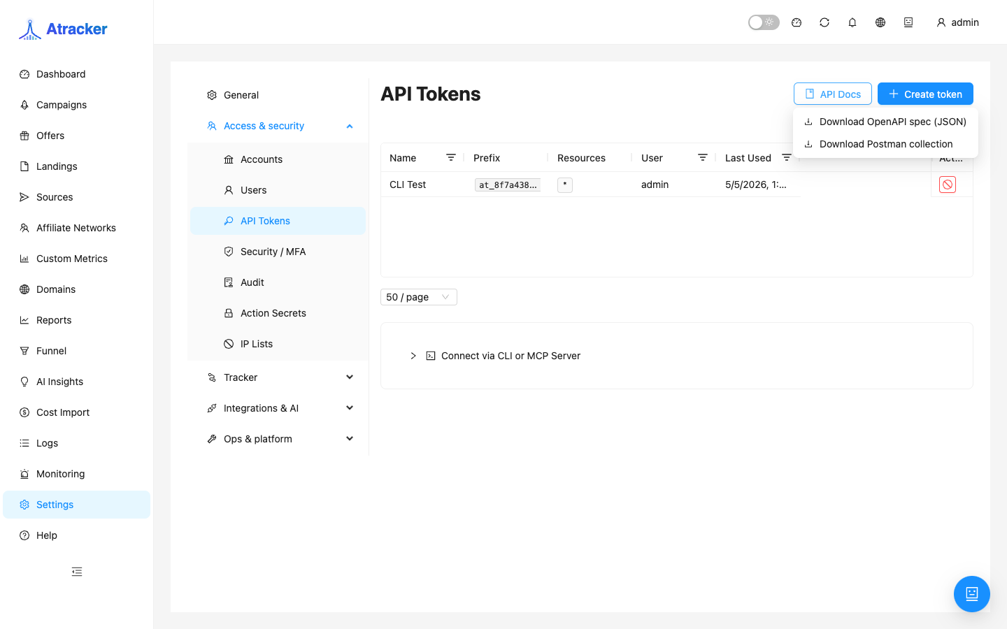API Docs