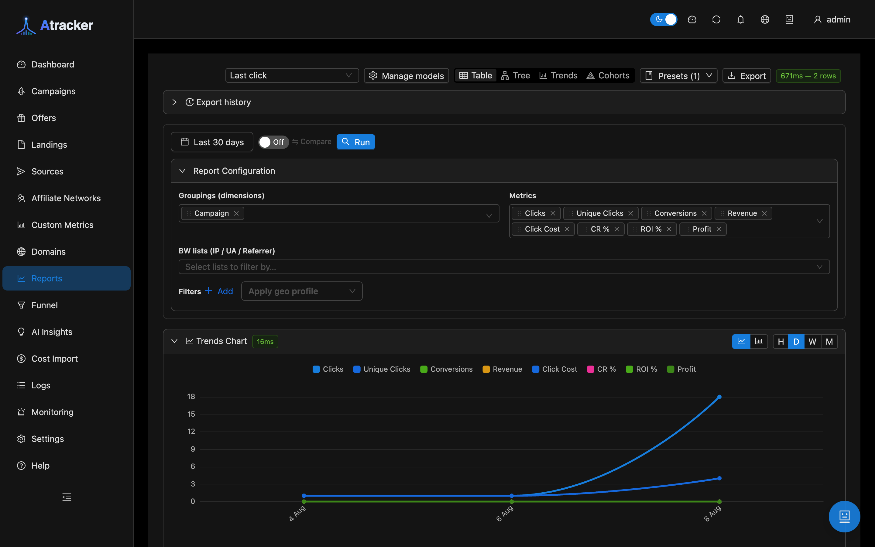 Atracker screenshot 1 of 1