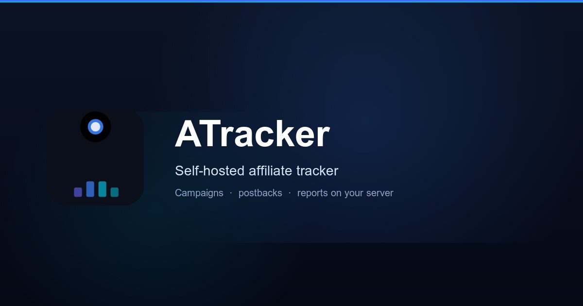 Atracker screenshot 1